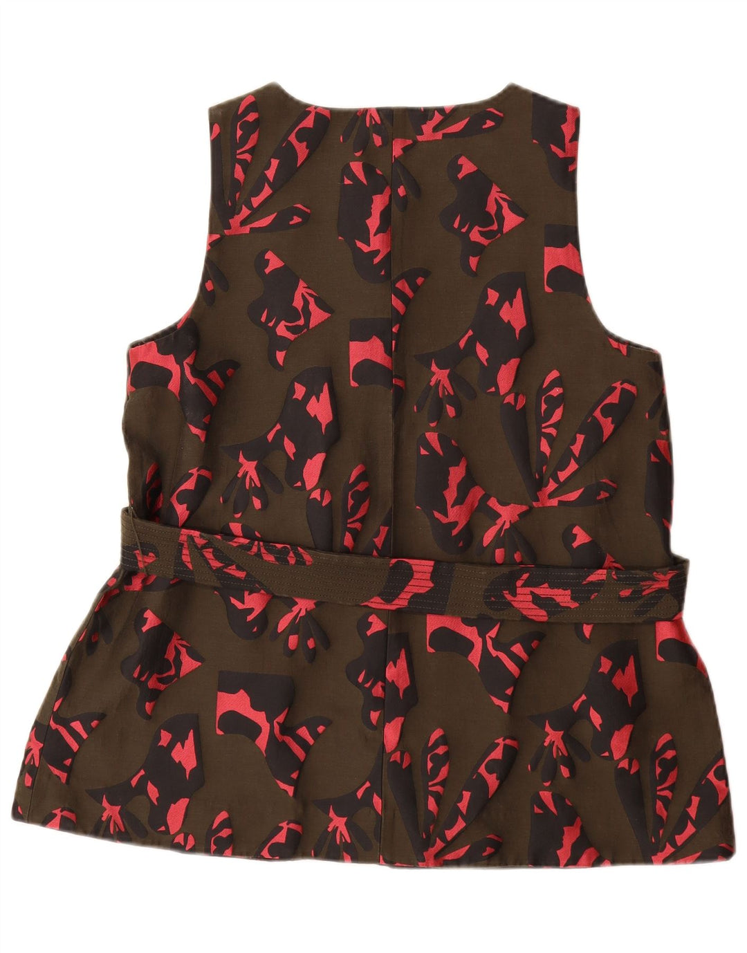 BANANA REPUBLIC Bluză pentru femei cu model abstract, UK 14 Medium Khaki