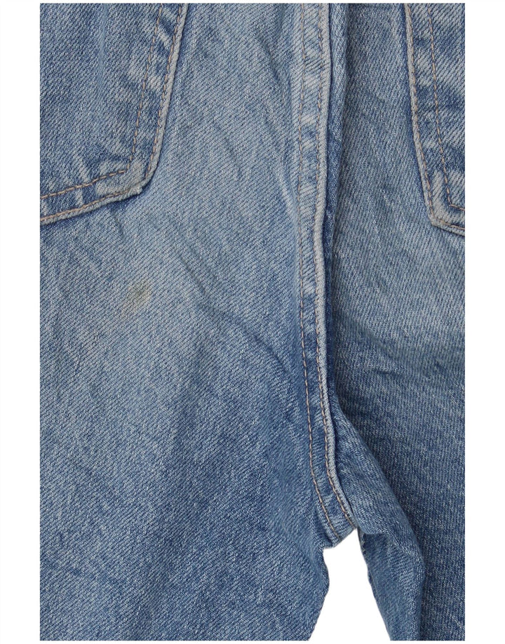 Blugi drepti pentru femei Zara EU 40 Medium W30 L31 Albastru