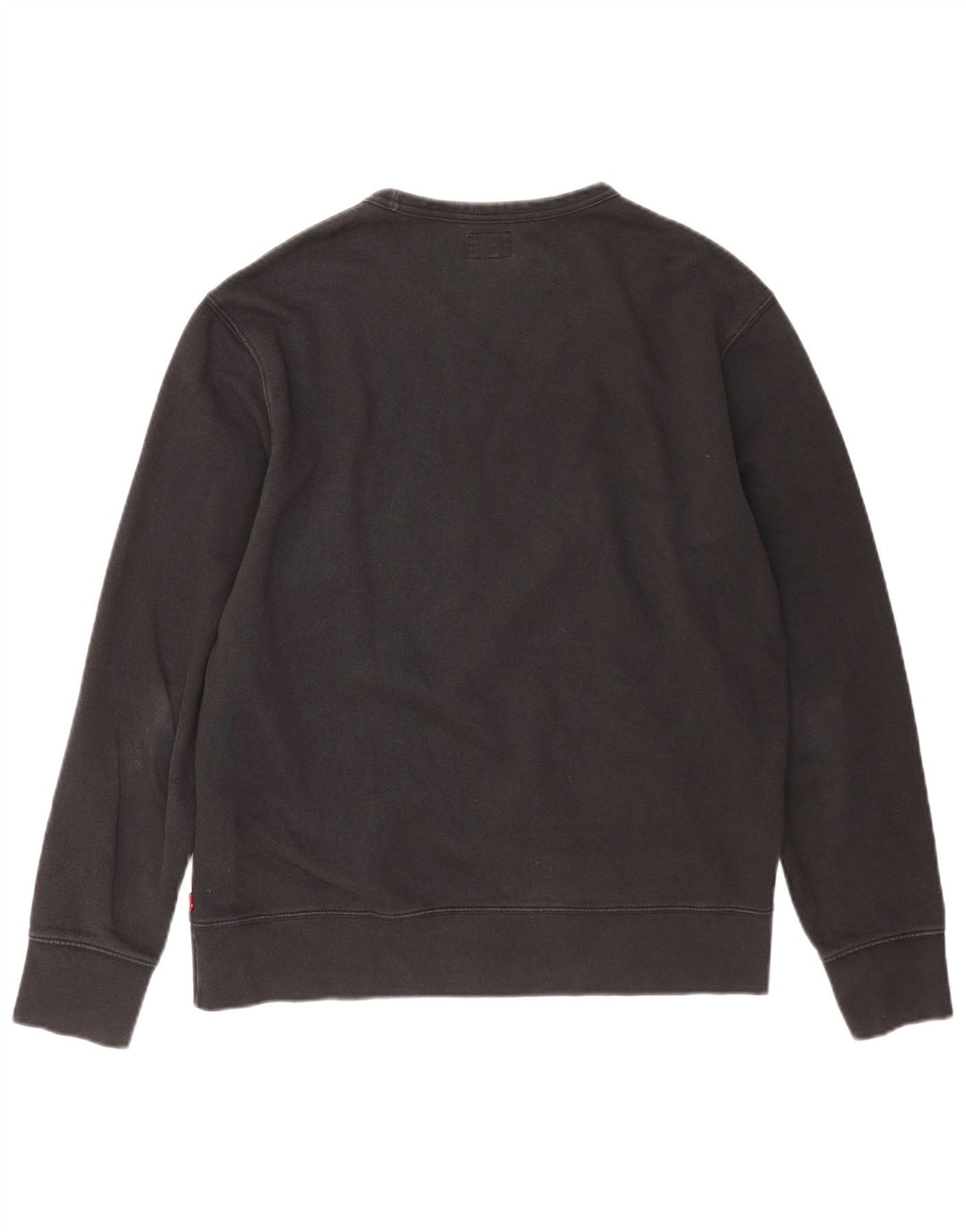 Levi's Pulover grafic pentru bărbați, bumbac mediu negru