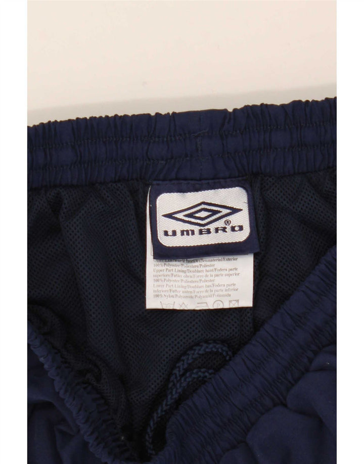 Pantaloni de trening pentru bărbați Umbro Pantaloni de jogging Mediu Nailon bleumarin