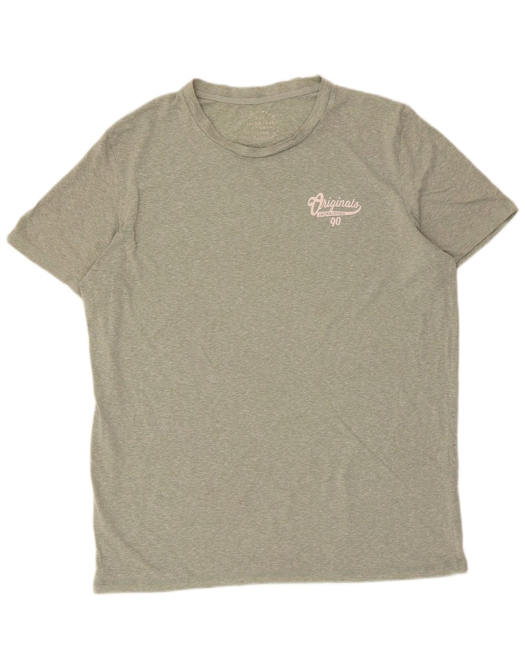 Tricou Jack & Jones pentru bărbați Top mare din poliester pătat verde