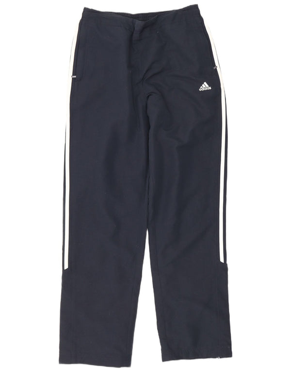 Pantaloni de trening Adidas pentru femei UK 12 Medium Bleumarin Poliester Sport