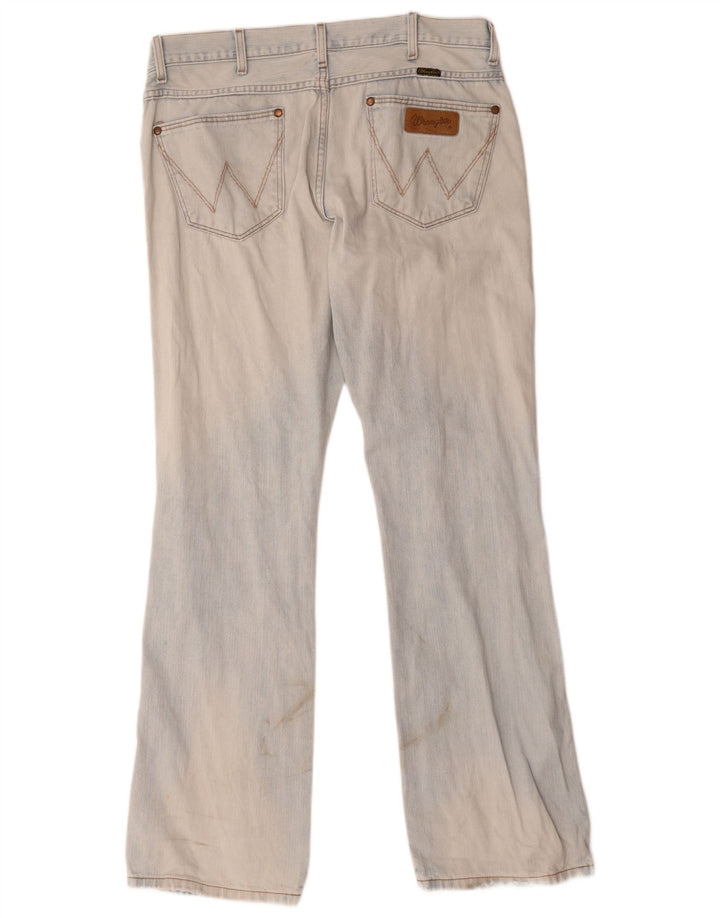 Blugi pentru bărbați Wrangler Dayton Bootcut W36 L34 Bumbac albastru