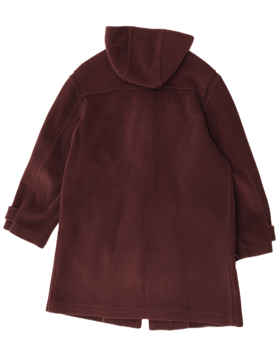 Corneliani Duffle Coat supradimensionat pentru femei cu glugă IT 43 mare maro