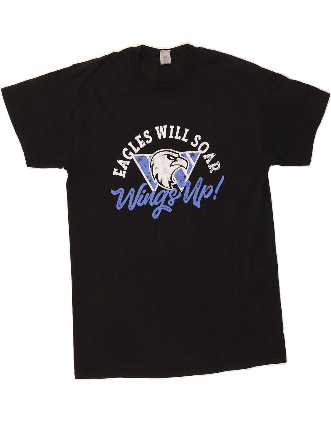 WRANGLER Mens Graphic T-Shirt Top Medium Black Cotton Vintage Wrangler and Second-Hand Wrangler from Messina Hembry 