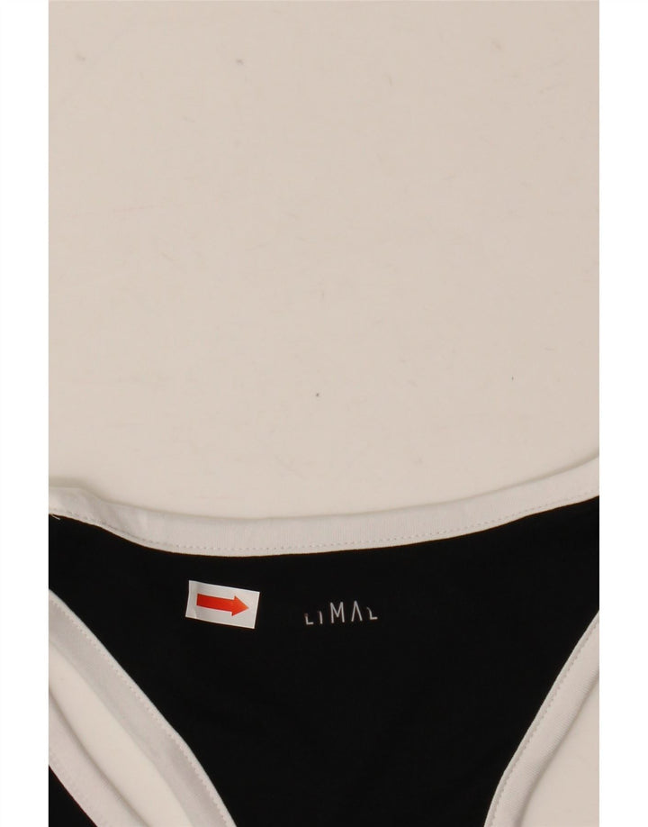 Vestă Adidas Dri Fit pentru femei UK 8/10 Poliester negru mic
