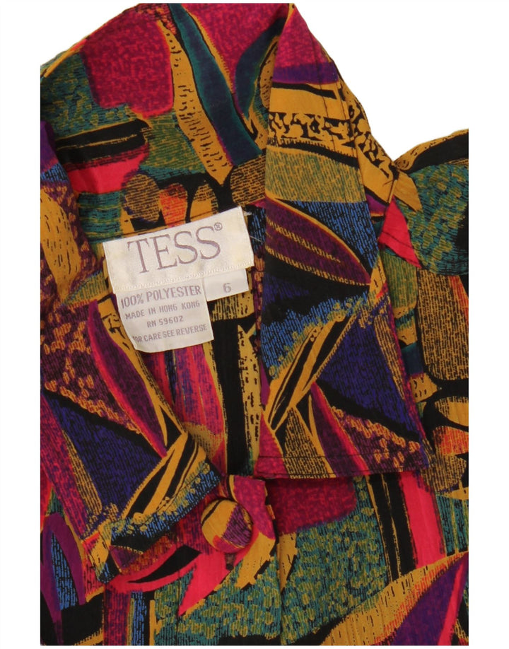 Bluză cămașă supradimensionată pentru femei TESS US 6 Medium Multicolor Floral