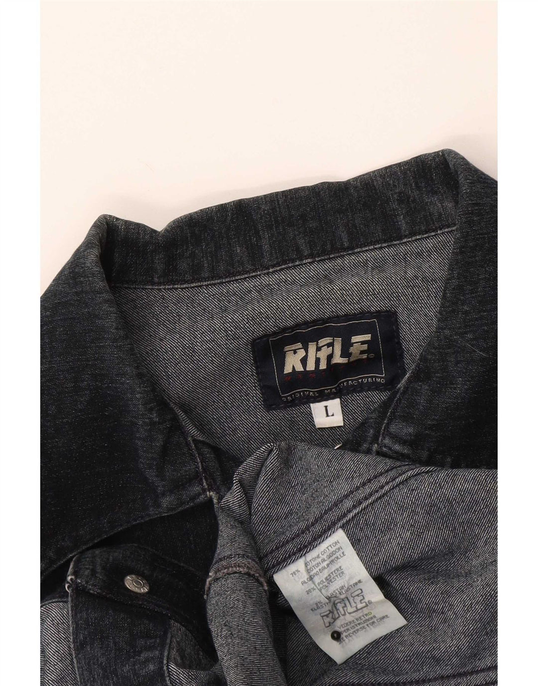 Jachetă de blugi pentru femei Rifle UK 14, mare, albastru, bumbac