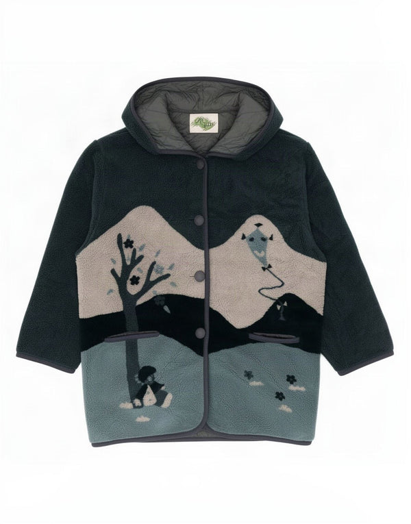 Verde Piu Jachetă Windbreaker pentru femei cu glugă UK 16 Mare Verde Noutate