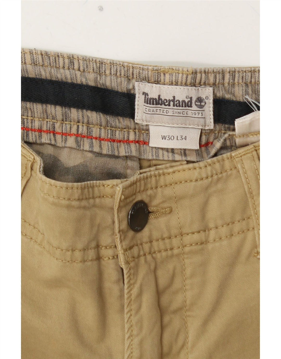 Pantaloni cargo drepti pentru bărbați TIMBERLAND W30 L28 bej