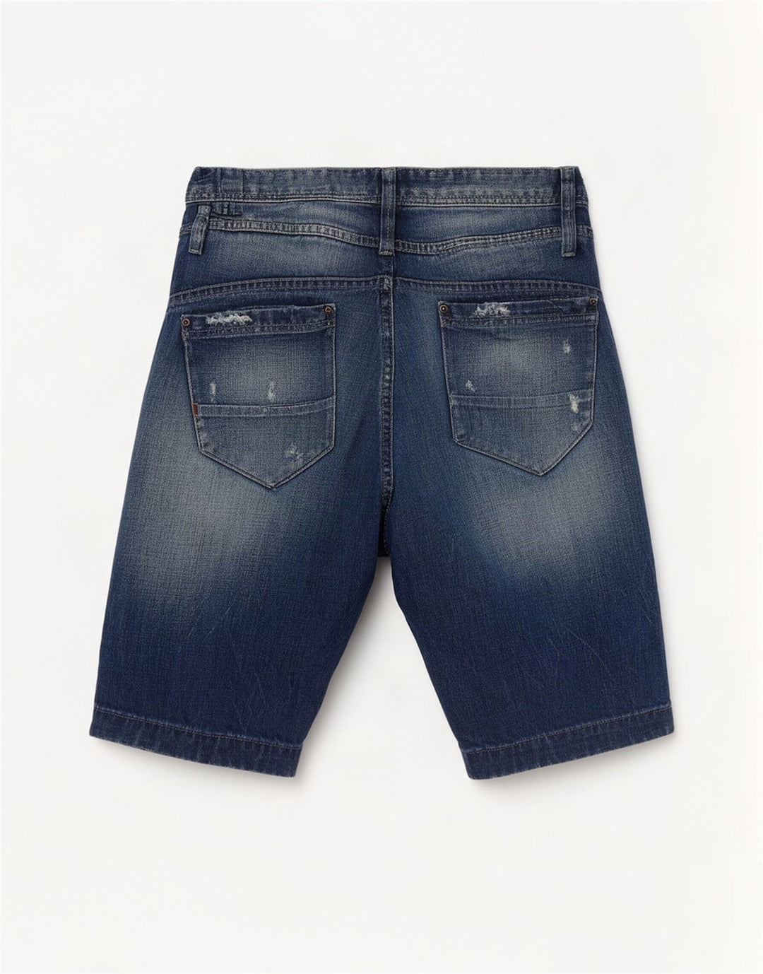 Pantaloni scurți Jack & Jones pentru bărbați din denim învechit, mediu W32, bumbac albastru