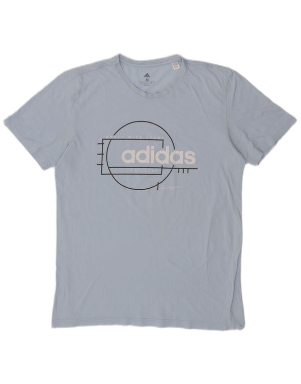 Tricou grafic ADIDAS pentru bărbați Top Medium Blue