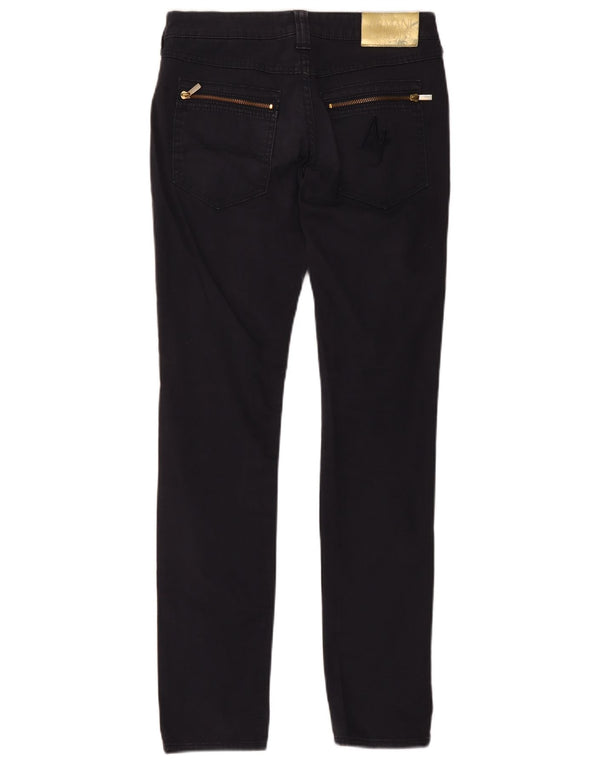 Blugi slim pentru femei Armani W27 L30 bumbac bleumarin
