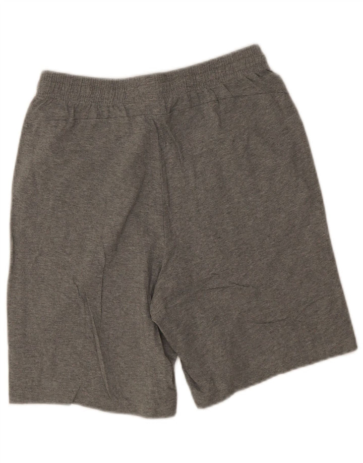 Pantaloni scurți sport Puma pentru băieți 15-16 ani, bumbac gri