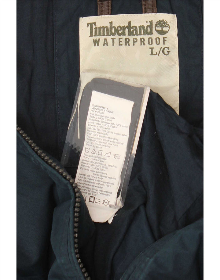 Jachetă Timberland pentru bărbați, UK 40, mare, albastru, bumbac