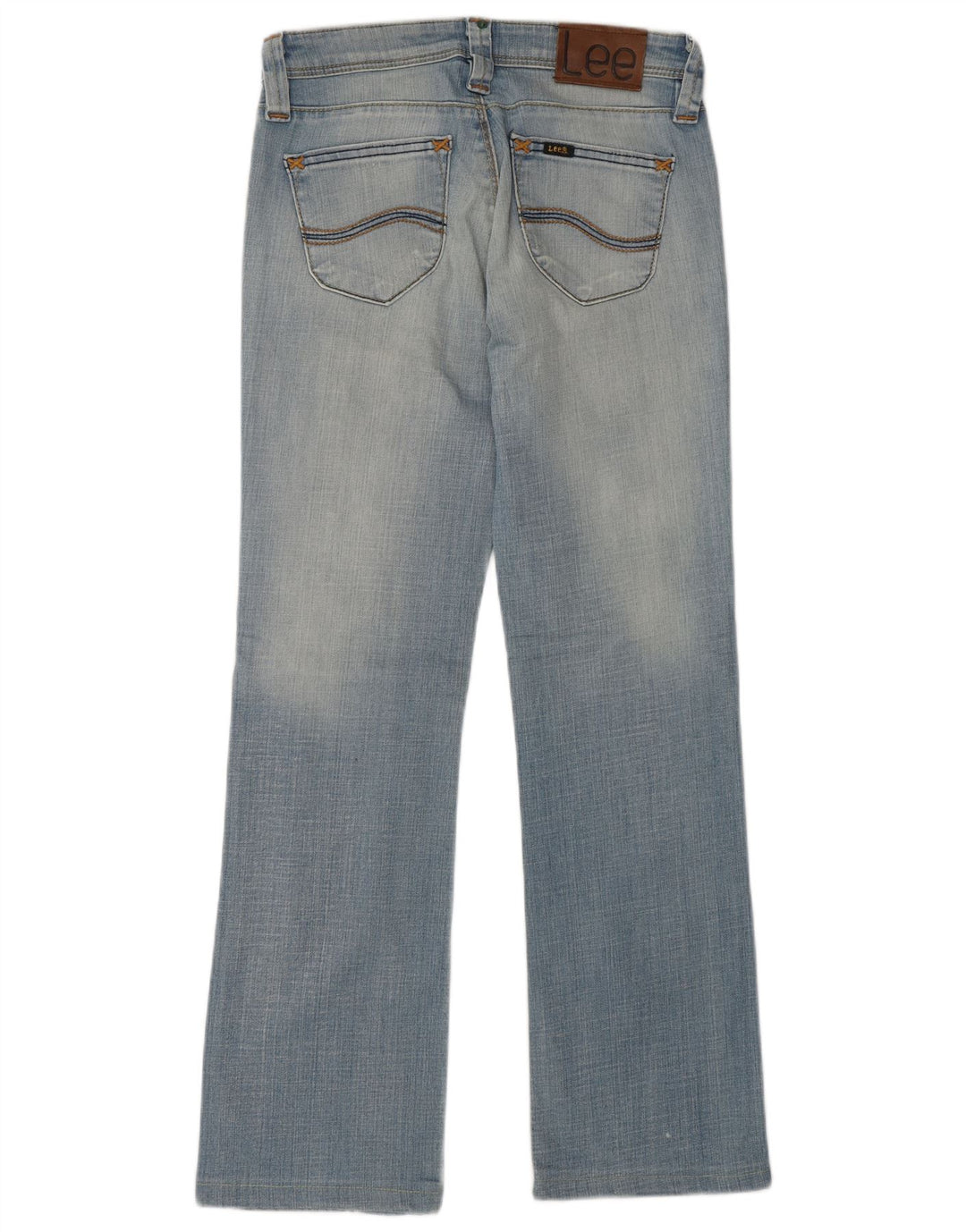 Blugi drepti Jinx LEE pentru femei W27 L30 bumbac albastru