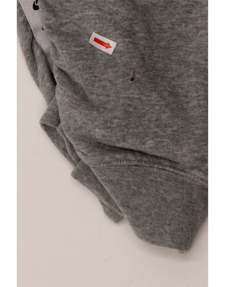 Trening complet grafic NIKE pentru femei UK 14, bumbac color bloc, gri mediu