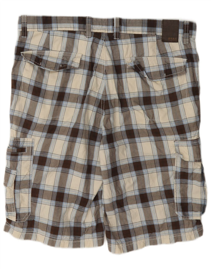 Pantaloni scurti cargo pentru bărbați Brax W36, mare, bej, din bumbac