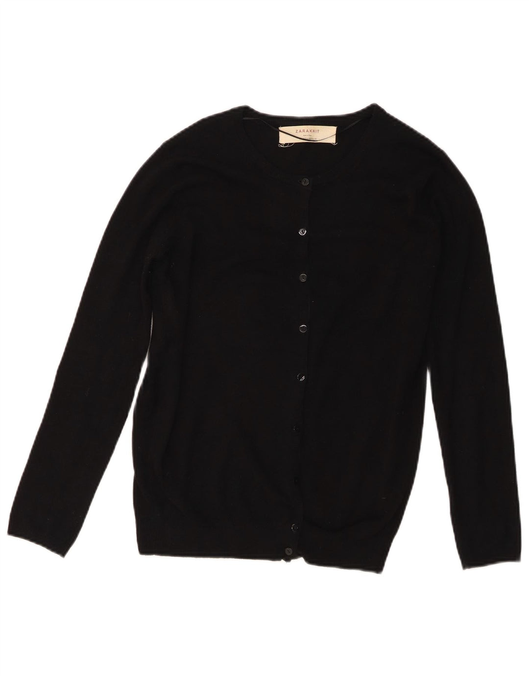 Pulover cardigan pentru femei Zara UK 12 Medium Negru