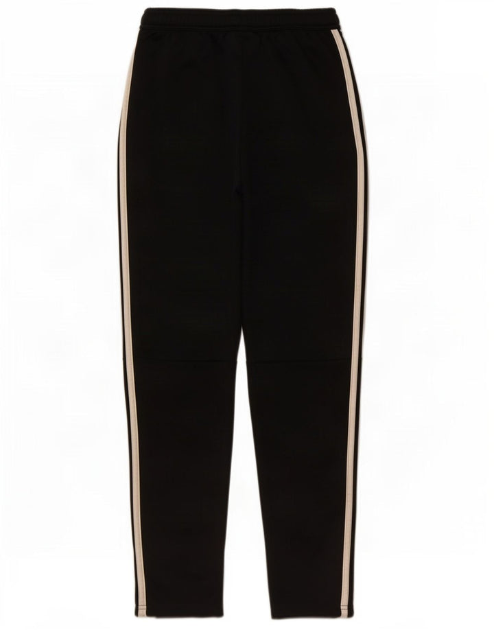 Pantaloni de trening Adidas baieti 13-14 ani poliester negru