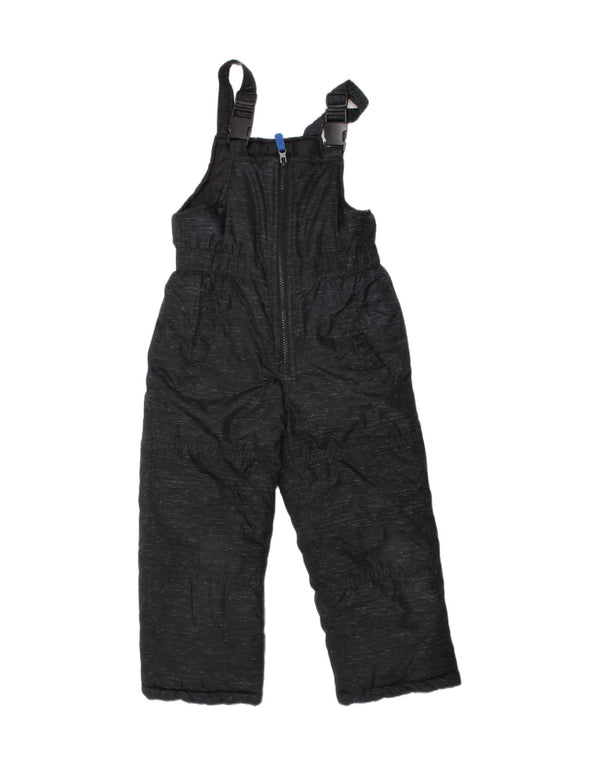 London Fog Boys Salopete Pantaloni De Schi 3-4 Ani Mici Gri Pete