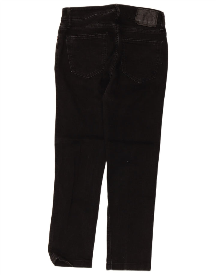 Blugi tăiați pentru femei American Eagle W30 L26 bumbac negru