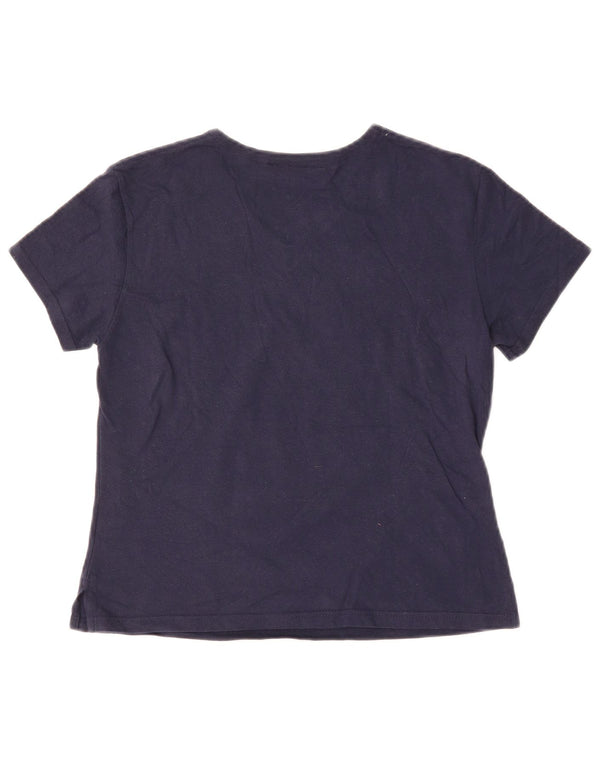 Tricou FILA Femei Top IT 44 Medium Bleumarin Bumbac