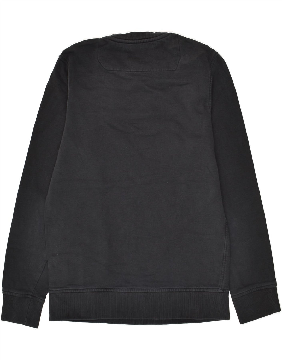 JACK & JONES Mens Core Graphic Sweatshirt Jumper Small Black Cotton | Vintage Jack & Jones | Thrift | Second-Hand Jack & Jones | Used Clothing | Messina Hembry 