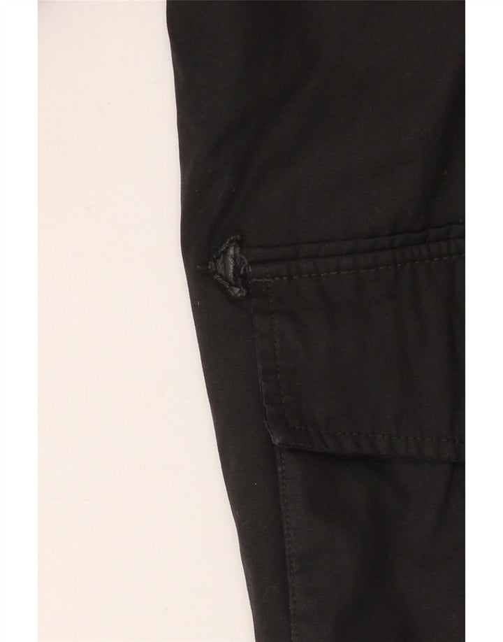 Jachetă pentru bărbați Fat Face din bumbac cerat UK 40 Large Black