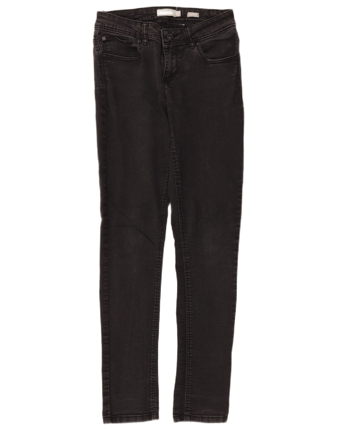 Jeans skinny pentru femei Bench W27 L32 bumbac negru