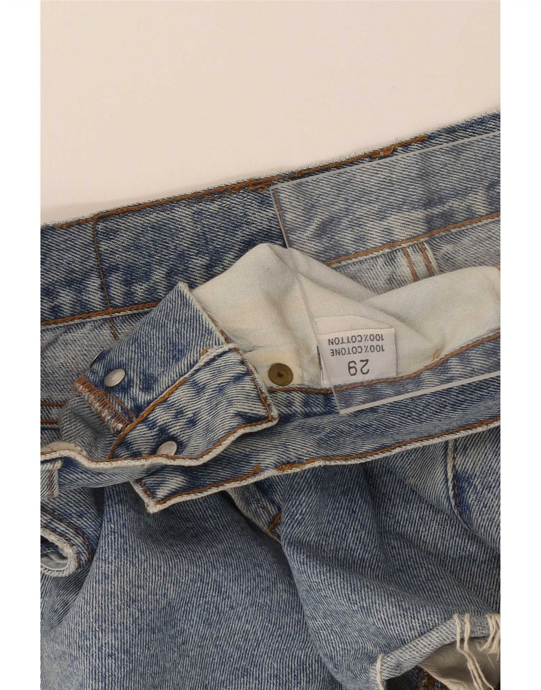 Pantaloni scurți Levi's din denim pentru femei, mediu W29, bumbac albastru