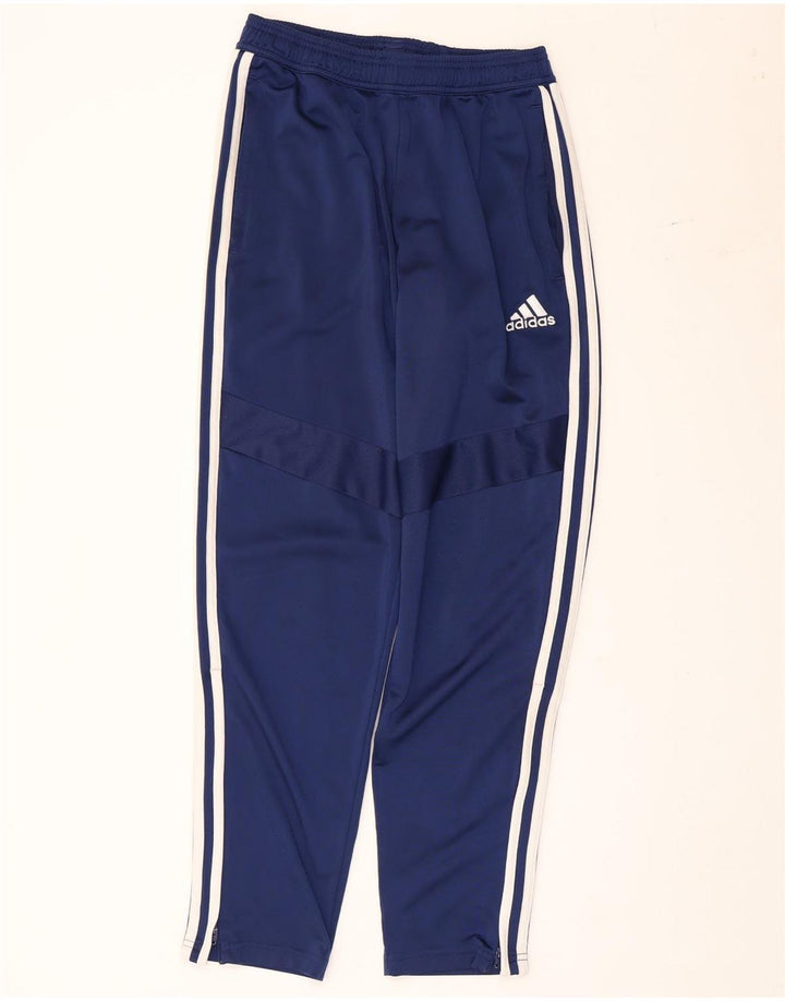 Pantaloni de trening Adidas pentru bărbați, poliester, albastru mic
