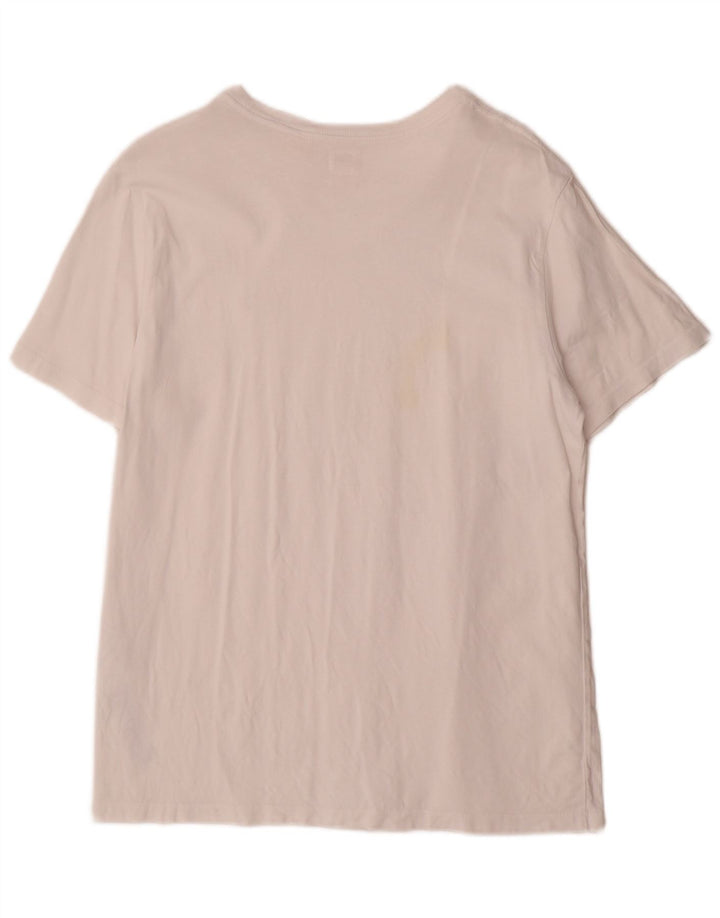 Tricou standard pentru bărbați Levi's Top mare din bumbac alb