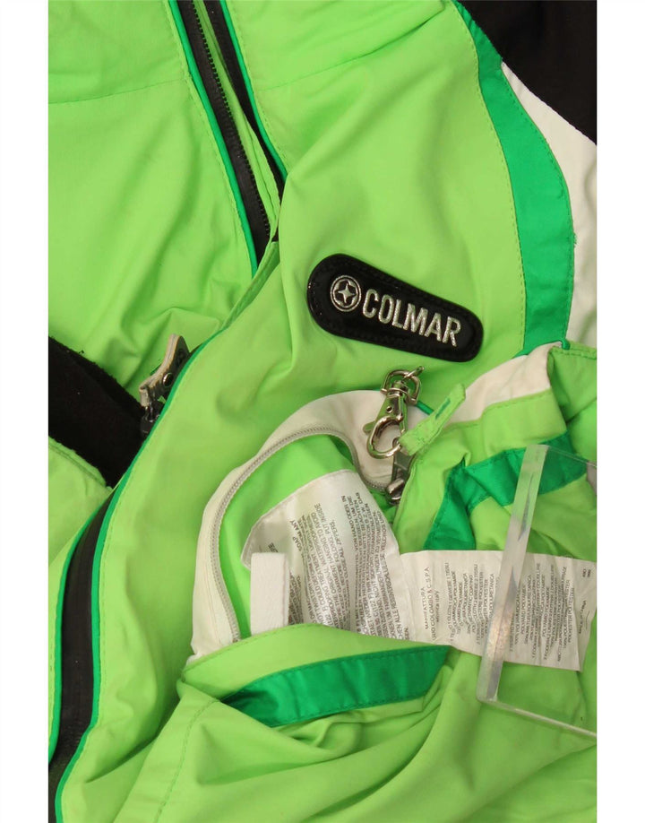 Jachetă de schi supradimensionată pentru femei Colmar, cu glugă, IT 40 XS, verde, color block