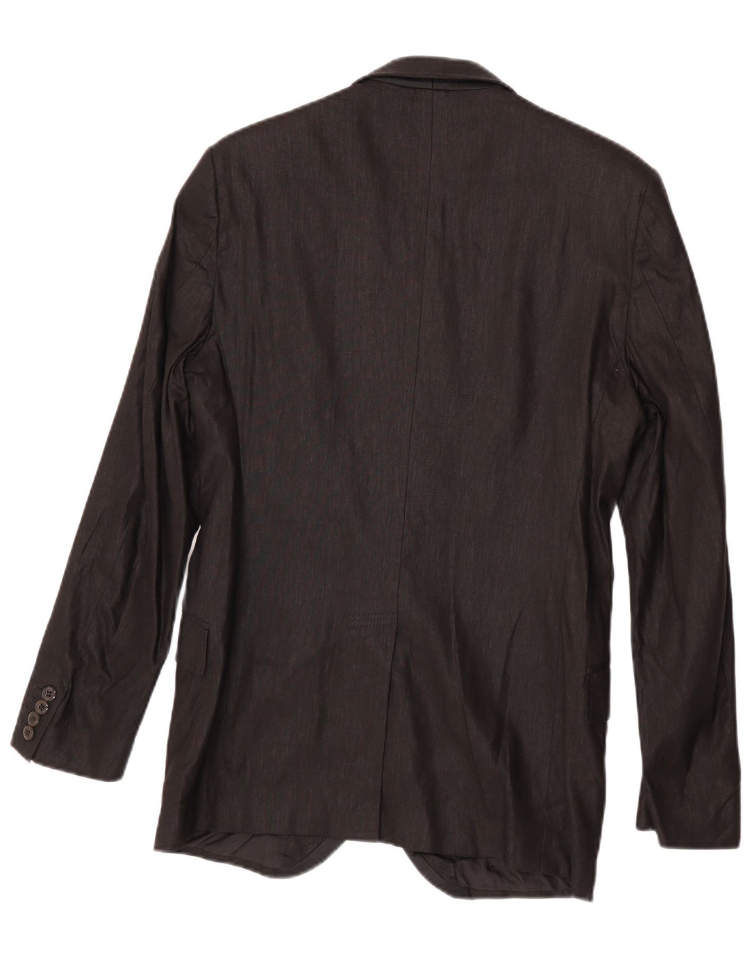 Sacou Versace pentru bărbați cu 2 nasturi IT 48 Medium Black Linen Classic