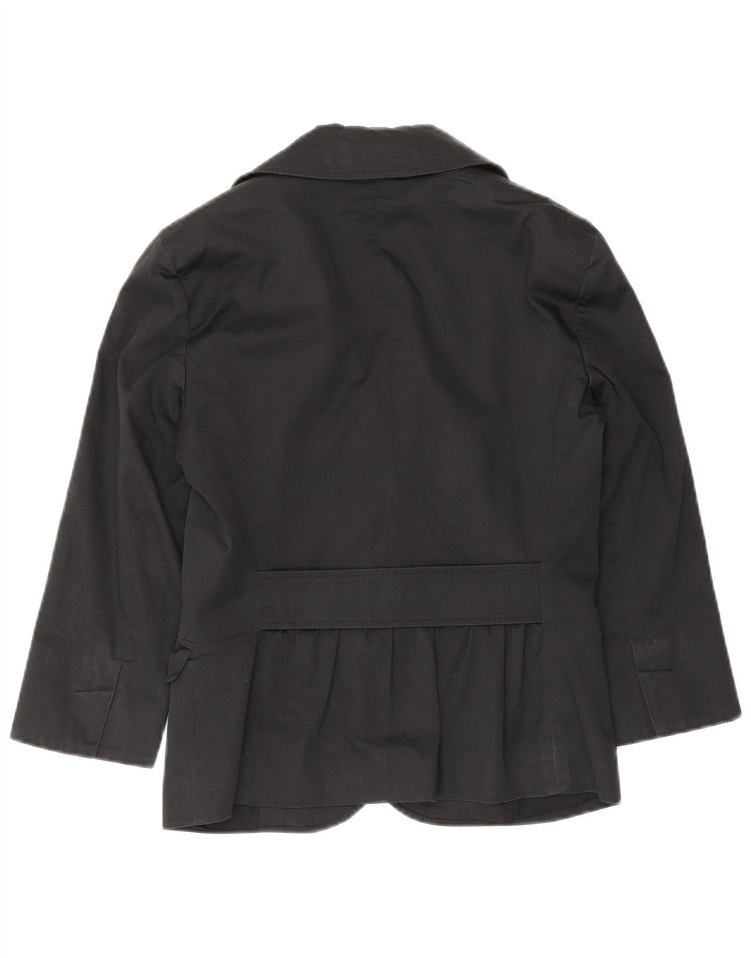 Max & Co. Jachetă pentru femei cu mâneci 3/4 și 3 nasturi, UK 6 XS, bumbac negru
