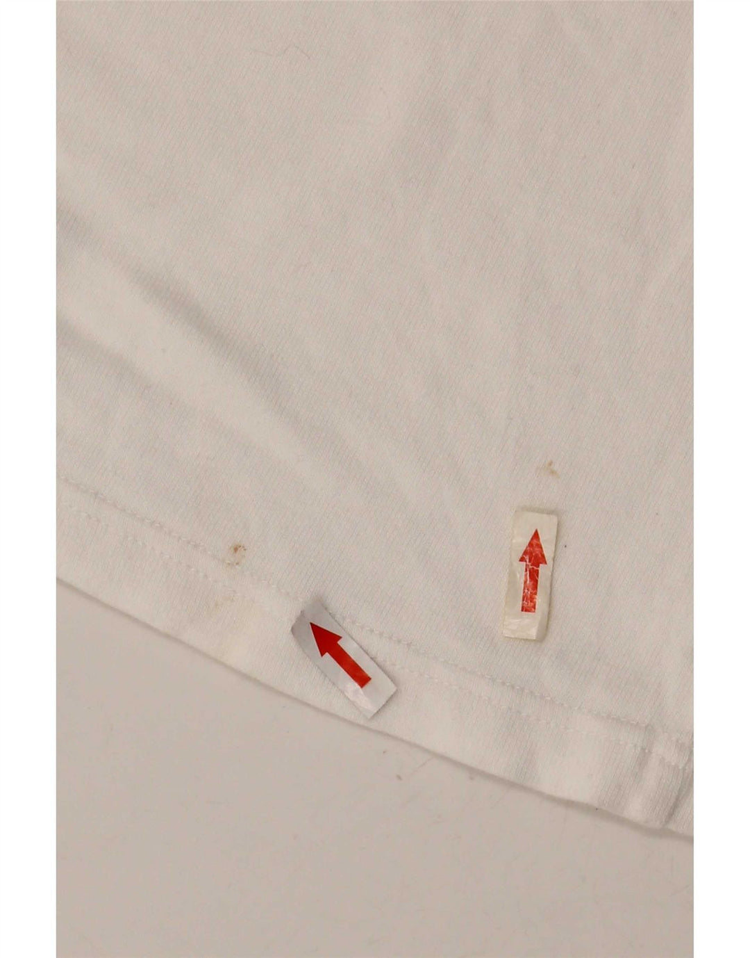 Tricou grafic Vans pentru bărbați Top mediu alb din bumbac color bloc