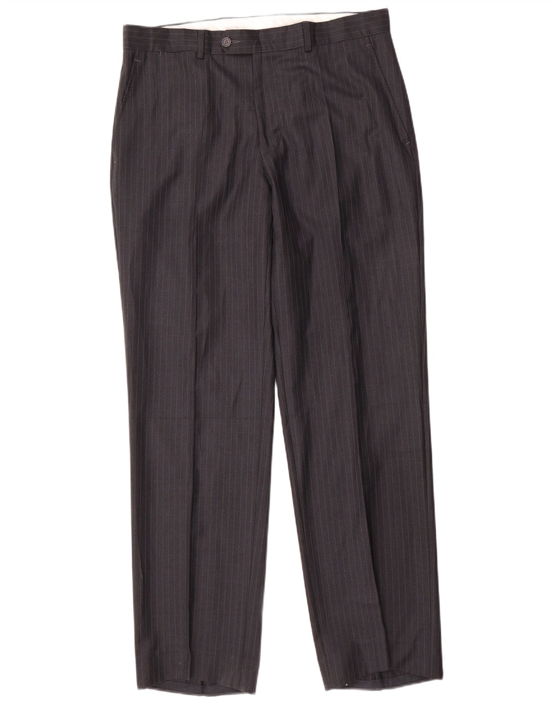 Costum pentru bărbați Giorgio Santi, 3 nasturi, 2 piese, IT 52 XL W34 L33, cu dungi negre