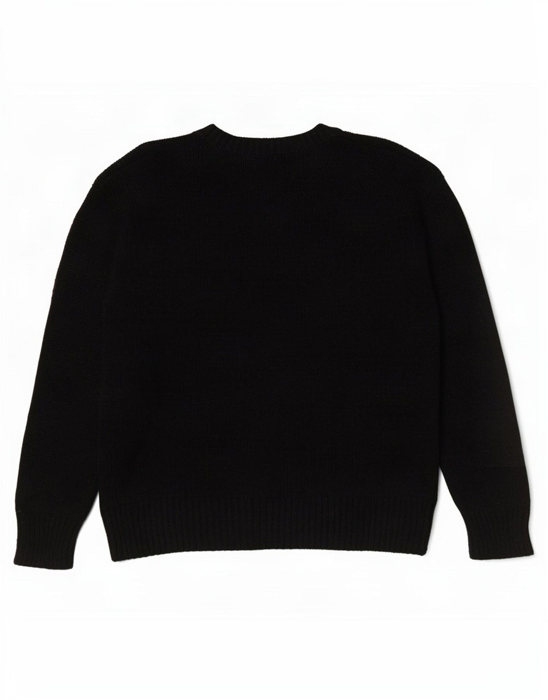 Pulover supradimensionat pentru femei Zara, cu gâtul turn, UK 16 Poliester negru mare