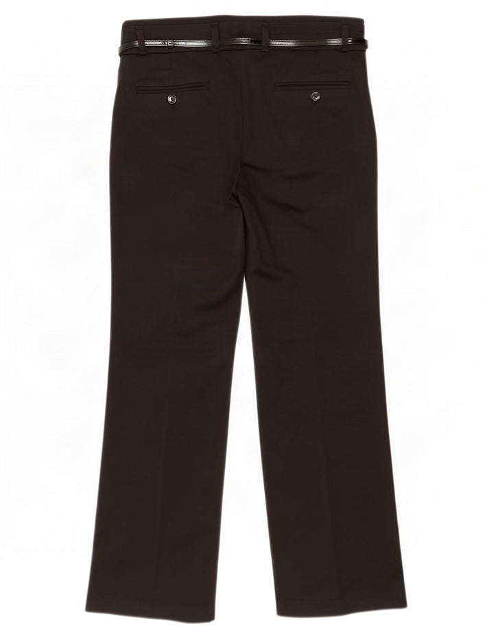 Pantaloni casual pentru femei Bootcut Zara EU 40 Medium L30 L30 Bumbac negru