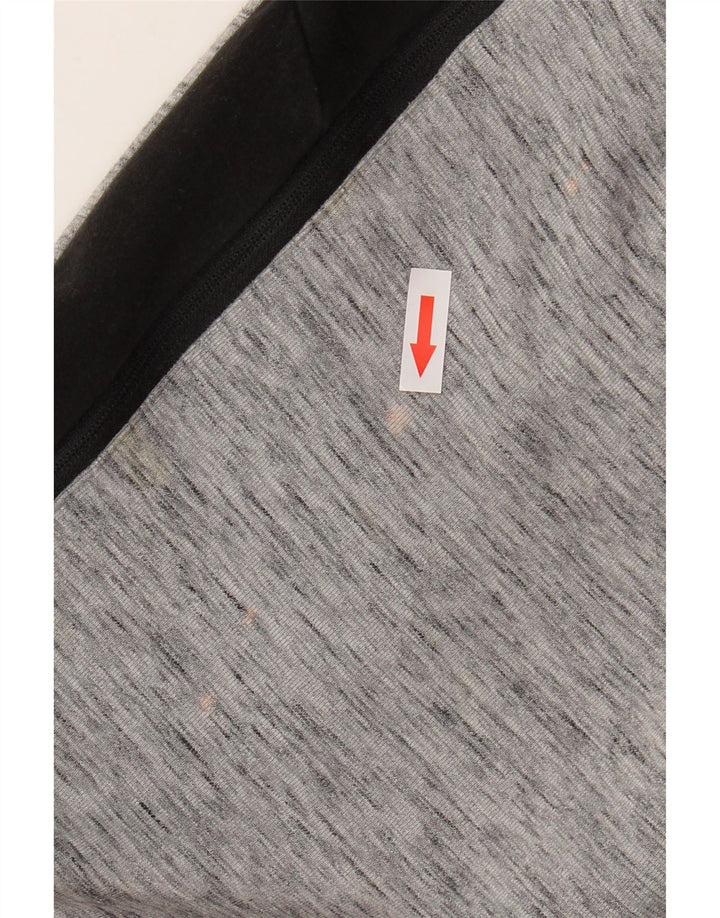 Pantaloni de trening Puma pentru bărbați, bumbac color bloc, gri mari