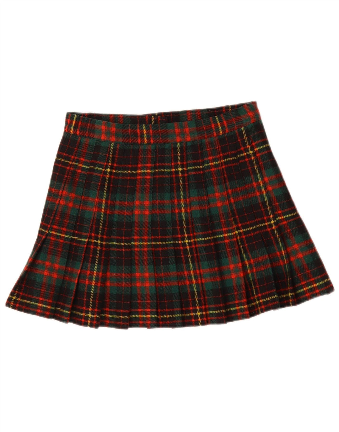 Fusta Damă Vintage Plisată Wrap IT 42 Medium W28 Carod Multicolor