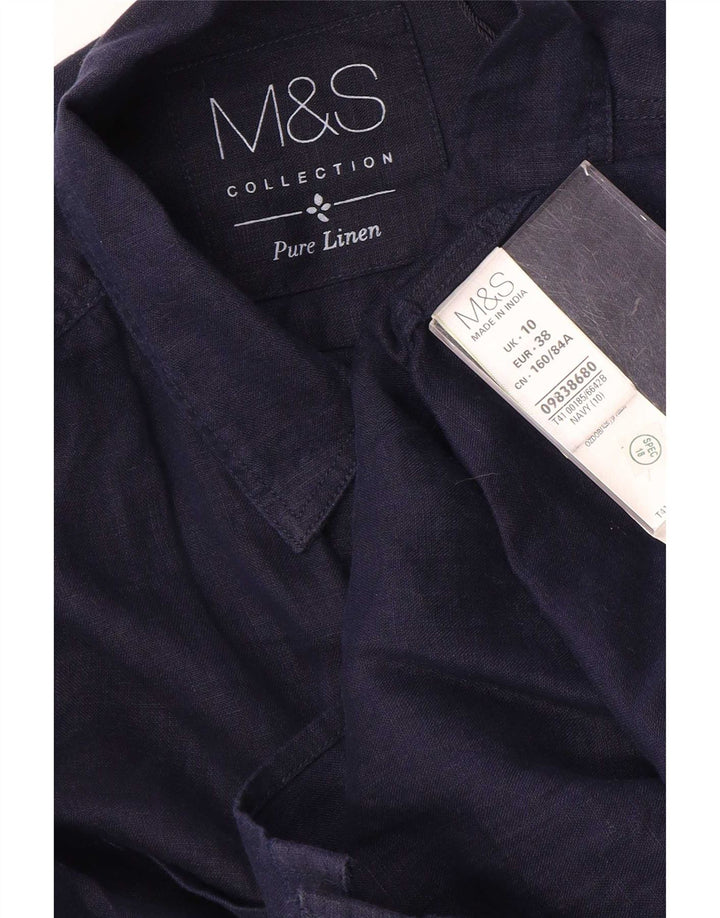 Cămașă pentru femei Marks & Spencer UK 10 Mic, in albastru marin