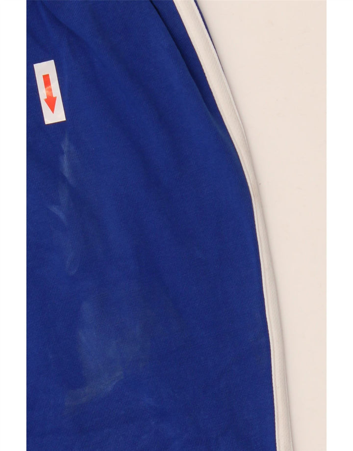 Pantaloni de trening Adidas pentru bărbați, mari, albastru, bumbac