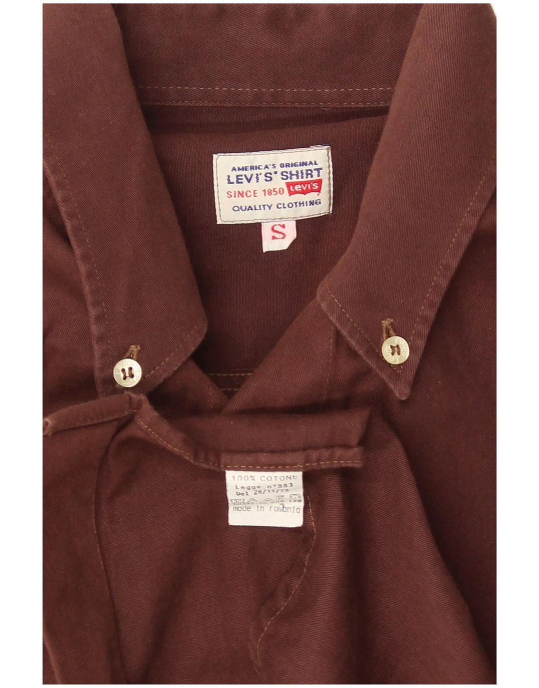 Cămașă pentru bărbați Levi's Mic Maro Bumbac