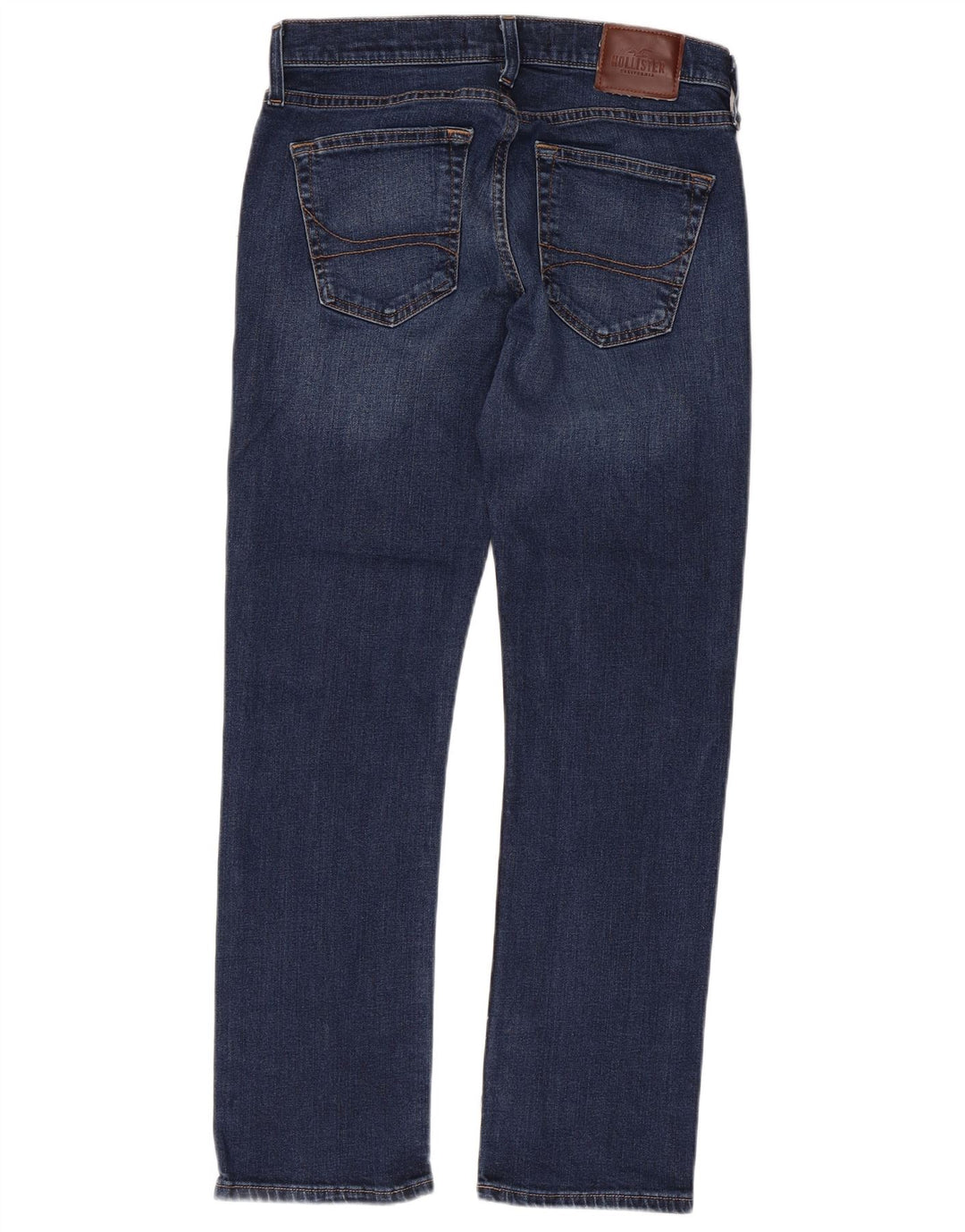 Blugi Hollister Slim Straight pentru bărbați W30 L30 albastru