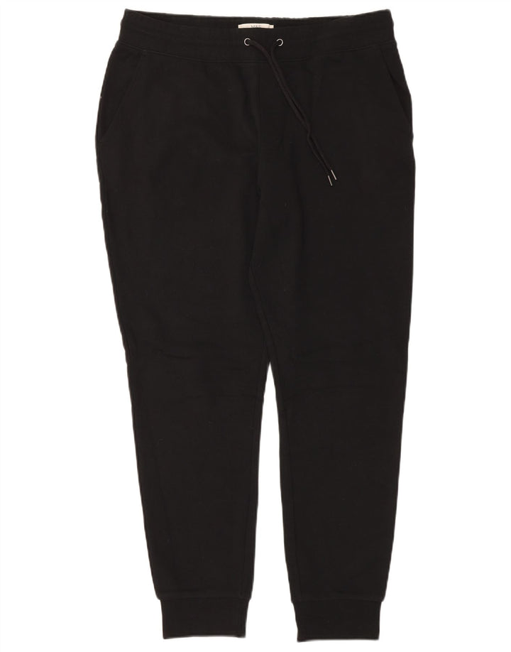 Marks & Spencer Pantaloni de trening pentru bărbați Pantaloni de jogging Bumbac mediu negru
