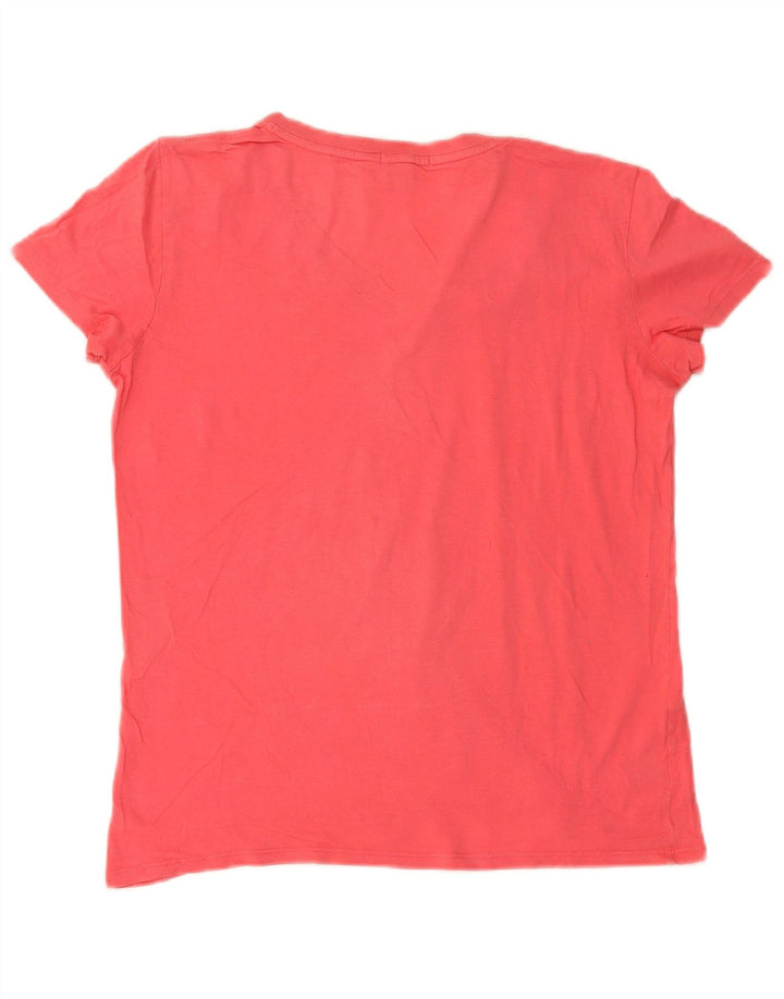 Tricou pentru femei Lacoste Top Marimea 42 Mare Bumbac roz
