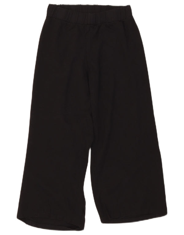 Pantaloni casual pentru fete Zara 13-14 ani L24 L24 Viscoză neagră