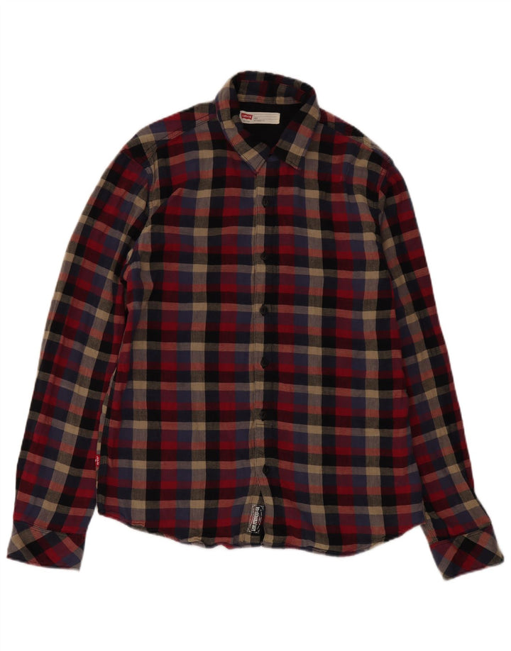 Cămașă de flanel Levi's Lumberjack Slim Fit, mare, multicoloră